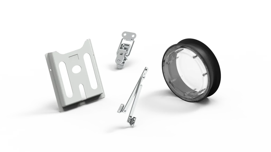 Accessori per serrature e cerniere
